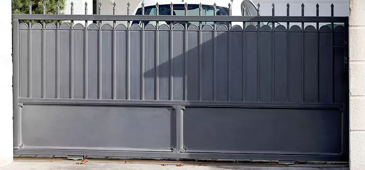 Metal Driveway Gate Installation Macomb